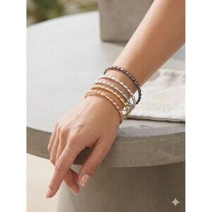 Kendra Scott Set of 4  Stackable Metal Bangle Bracelets Mix